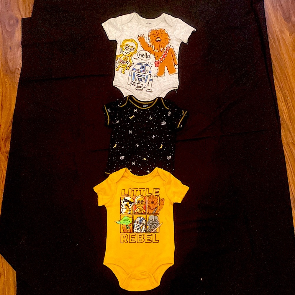 Baby 3-Pack Star Wars Bodysuit - Picture 2 of 7
